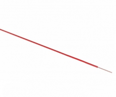 Провод ПГВА 1*0.75 мм (бухта 100 м) красный REXANT