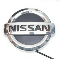 Светящаяся эмблема 5D 12V для автомобилей Nissan