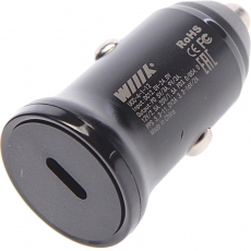 UCC-4-1-12 Зарядное устройство WIIX 1 USB, Type-C(PD), черный