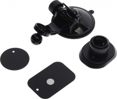 HT-410T13mg-KVADRO-B Держатель для смартфона магнитный, торпедо WIIX