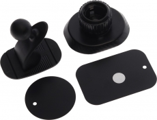 Держатель HT-410T11mg-KVADRO-B WIIIX для смартфона, магнитный, торпедо