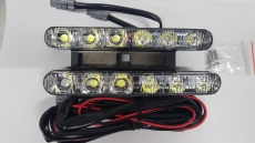 Дневные ходовые огни 6 LED DRL 2*6 smd 5730 (к-т 2 шт)