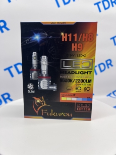 LEFB4CW FUKUROU LED H11/H8/H9/H16 12-24V 6000K 2шт