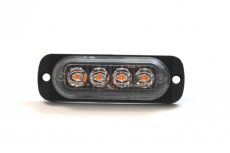 Габаритные фонари для грузовых авто, прицепов, спецтехники желтый свет 12-24V (1 шт.)
