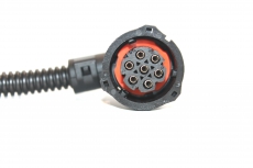 Разъем гнездовой 71227715А для еврофонаря (ФМР-7*1,5 розетка 7 конт., угловой) АТК