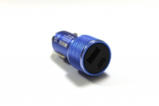 UCC-4-2-14 Зарядное устройство WIIX USB-порта(USB-A+Type-C) 2.4A синий