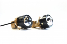 Линзованные светодиодные лампы K4 12V 6000K 57W ближний свет (к-т 2 шт.)