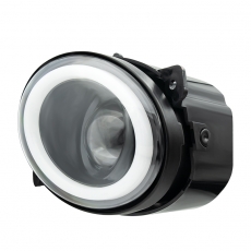 RU77833A Противотуманные фары (с диафрагмой) 12-24V, 30W 6000K, 3000LM, белый свет Лада Гранта, Калина, ЛАРГУС