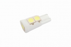T10-5(12V) керамика Лампа светодиодная w2.1x9.5d smd 5050 12V 1W белые