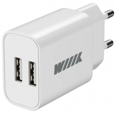 UNN-1-2-01 Сетевое зарядное устройство белый WIIX
