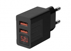 UNNK-4-2-02 Сетевое зарядное устройство 2 USB черный WIIX