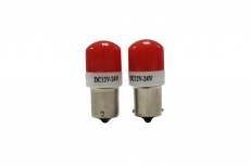 1156-Red-FL-02B 12-24V Лампа светодиодная (P21W) BA15s красная TDR