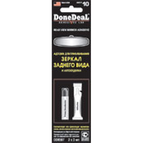 6587 DD Адгезив для зеркал заднего вида REAR VIEW MIRROR ADHESIVE