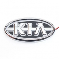 Светящаяся эмблема 5D 12V для автомобилей Kia