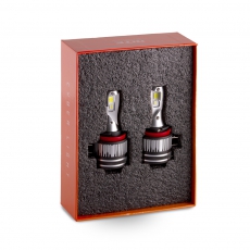 Светодиодные лампы MTF Light, серия CYBER LIGHT, H15, 12V, 40/15W, 4000lm, 5500K, кулер, к-т