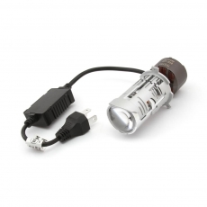 MC04K5 Светодиодные линзы MTF LIGHT серии MicroLENS H4/H19, 12/24V, 55W, 6000K, 4000LM, к-т.