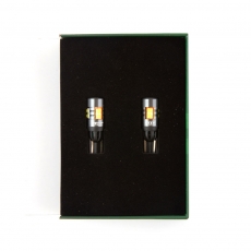 Светодиодные лампы MTF LIGHT подсветка W5W(T10)/W16W(Т15), 12В, 2.4Вт, 330lm, 6000К бел. свет,2шт.