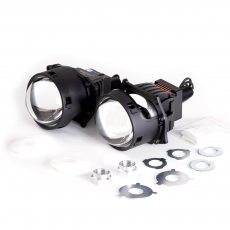 Модули MTF LIGHT линзованные Bi-LED серия CYBER LIGHT OEM 2.0, 12В, 54/67Вт, 5500К, 3 дюйма, 2шт.