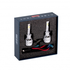 Светодиодные лампы MTF Light серия CYBER LIGHT MINI H1, 12V, 40W, 3750LM, 6000K, кулер, к-т.