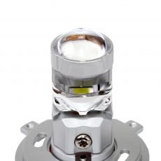 Светодиодные линзы MTF LIGHT серии MiniLENS PRO H4/H19, 12/24V, 35/55W, 6000K, 5500LM, 2шт.