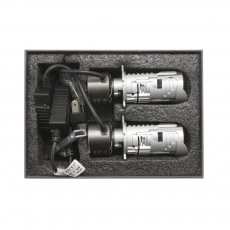 MC04K5 Светодиодные линзы MTF LIGHT серии MicroLENS H4/H19, 12/24V, 55W, 6000K, 4000LM, к-т.