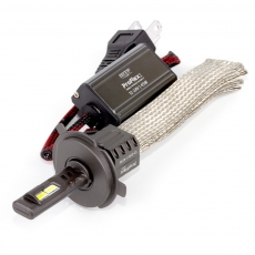 Светодиодные лампы MTF LIGHT серия ProFLEX MAX H4/H19, 6000K, 4500lm, 12-24V, 45W, NO FAN, 2шт., компл.