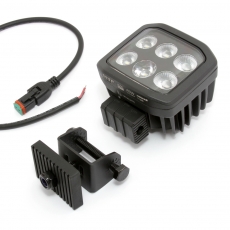 Прожектор светодиодный MTF LIGHT серия HAEVY DUTY 12/24В, 45Вт, 4650лм, 5500К, IP68, ECE R10, 5.