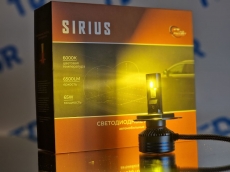 Светодиодные автолампы Sirius H4 3000/6000K 9-100V 65W