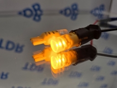 Starled 7G T10-3 yellow 12-24V автомобильная светодиодная лампа 3W (комплект 2 шт)