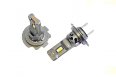 Комплект светодиодных ламп SVS H7/H18 серии Compact Light (3570CSP/3000Lm/6000K/12V/30W,кулер)