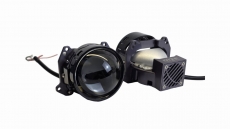 HN61K6 Светодиодные модули ближнего/дальнего света MTF Light серия NAVY, 12В, 53/61Вт, 6000К, 3, комплект.