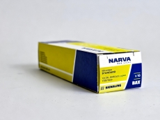 17057 Автолампа BAX2W с зеленым патроном (B8.3d) 12V NARVA/10/200