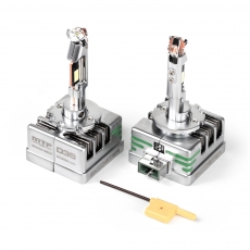 Светодиодные лампы MTF Light, серия BOOSTER H-TYPE, D3S, 42V, 35W, 4500lm, 6000K, кулер, комплект.