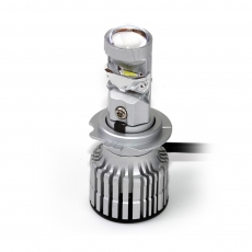 Светодиодные линзы MTF LIGHT серии MiniLENS PRO H7/Н18, 12/24V, 55W, 6000K, 4000LM, 2шт.