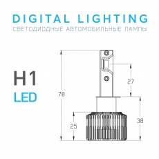 Светодиодные лампы MTF Light серия Digital lighting H1,12V,55W,4500Lm,3000-7000K, управление со смартфона, аналоговое и пульт ДУ, к-т