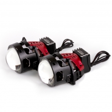 Светодиодные модули ближнего дальнего света MTF Light MAXBEAM 2.0 TRUCK, линзованные, бескорпусные, 24В, 6572Вт, 5500К, 3 дюйма, комплект.