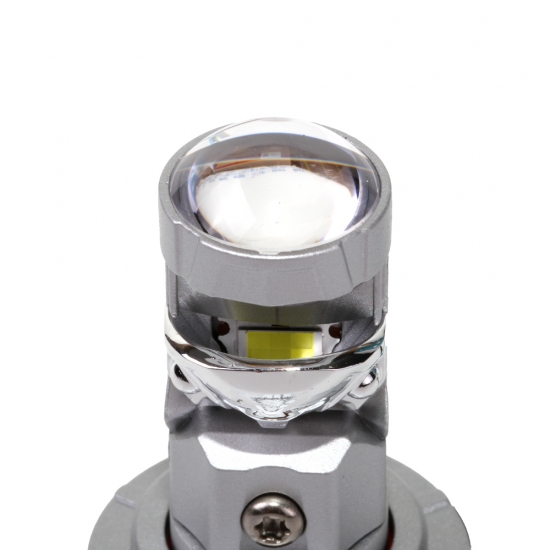 Светодиодные линзы MTF LIGHT серии MiniLENS PRO H7/Н18, 12/24V, 55W, 6000K, 4000LM, 2шт.
