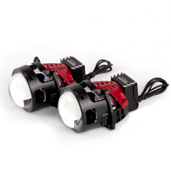 Светодиодные модули ближнего дальнего света MTF Light MAXBEAM 2.0 TRUCK, линзованные, бескорпусные, 24В, 6572Вт, 5500К, 3 дюйма, комплект.