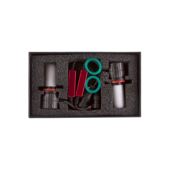  Светодиодные лампы MTF Light, серия DYNAMIC VISION LED, H11, 24V, 28W, 2500lm, 5500K, кулер, 2шт.